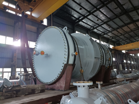 高通量管高效换热器：撤热反应器