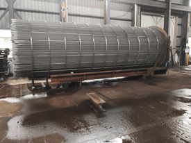 高通量管高效换热器：异丙苯塔蒸汽发生器