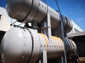 大直径重叠浮头换热器