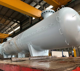 原料水-塔顶气换热器